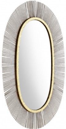 Zuo® Modern Juju Black/Gold Mirror-1