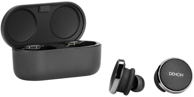 Denon® PerL Pro Black Wireless Noise Cancelling Earbuds-2