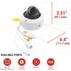 IC Realtime® White 4MP Indoor/Outdoor Vandal Dome Camera-5