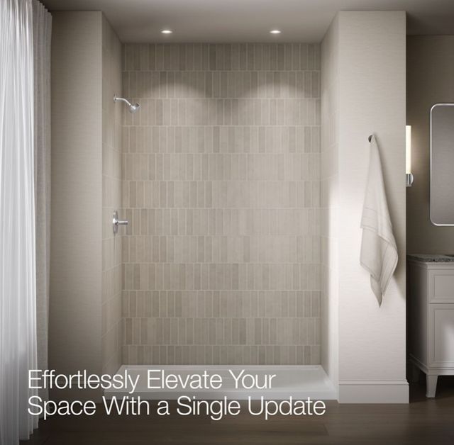 KOHLER® Pitch® Rite-Temp® Polished Chrome 1.75 GPM Shower Trim Kit-4
