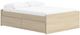 Signature Design by Ashley® Onita Natural Full Platform Bed with Side Storage-0
