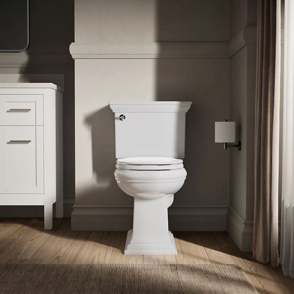 KOHLER® Triko™ White Quiet-Close™ Round-Front Toilet Seat-3