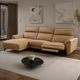 Furniture of America® Theola Light Brown Power Reclining Sectional with Left Chaise-0