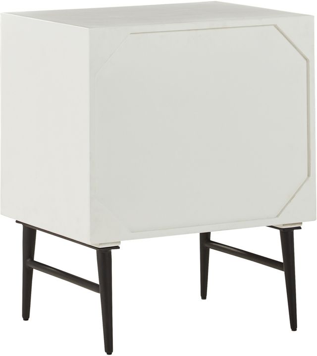 Signature Design by Ashley® Dorvale Light Gray/White Accent Cabinet-3