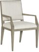 Hooker® Furniture Linville Falls Linn Cove Mink/Remington Porcelain Upholstered Dining Arm Chair-0