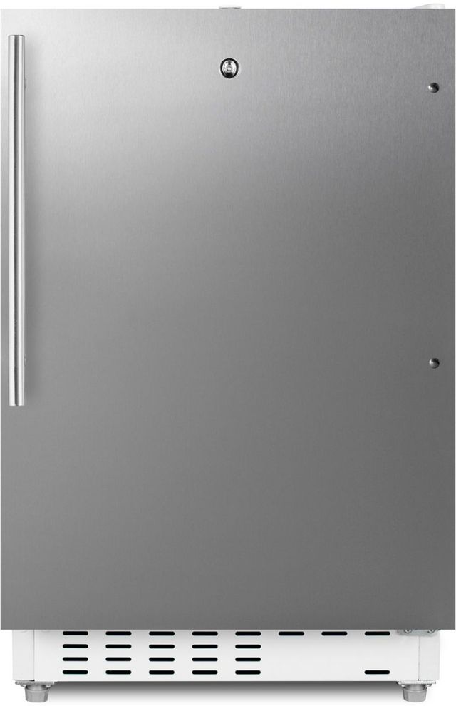 Summit® 2.7 Cu. Ft. Stainless Steel Under The Counter Refrigerator-0