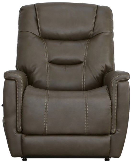 Flexsteel® Shaw Driftwood Brown Power Lift Recliner with Power Headrest and Lumbar-1