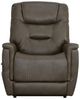 Flexsteel® Shaw Driftwood Brown Power Lift Recliner with Power Headrest and Lumbar-1