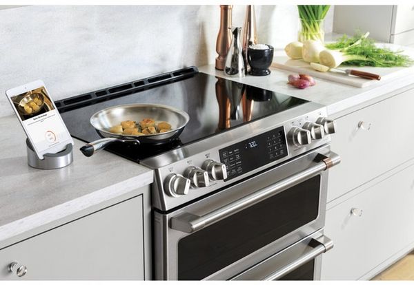 Café™ 30" Stainless Steel Slide in Induction Range