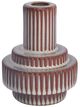 Moe's Home Collection Maud Antique Brown Large Stoneware Candle Holder-0
