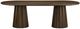 Crestview Calloway Stained Dark Brown Oval Dining Table-2