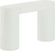 TOV Furniture Mira Cream High Gloss Console Table-0