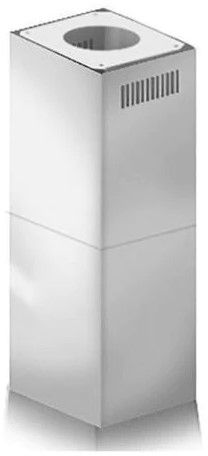 ZLINE 2 Piece 12" Stainless Steel Island Hood Extension Kit-0