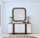 A.R.T. Furniture® Portico Matte Black Square Mirror-3