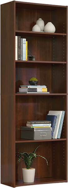 Sauder 5 shelf bookcase discount