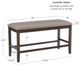Powell® Seneca Brown Counter Backless Bench-2