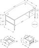 Monarch Specialties Inc. Black/Grey 72" Computer Desk-1