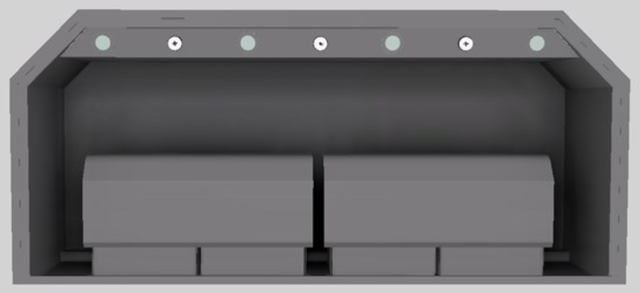 Vent-A-Hood® Designer Series 54" Gunsmoke Wall Mounted Range Hood-2
