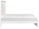 Homelegance® Lumin White Queen Panel Bed-3