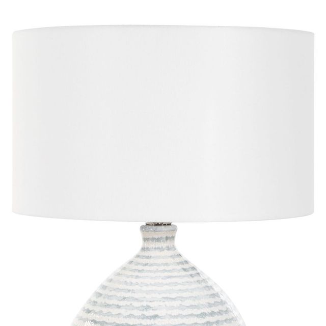 Uttermost® Clary Gray/White Table Lamp-3
