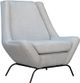 International Furniture Direct Tyne Light Cream Armchair-0