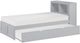 Homelegance® Orion Gray Youth Twin Bookcase Bed with Trundle-3