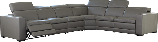 Signature Design by Ashley® Texline 7-Piece Gray Power Reclining Sectional-2