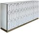Harp & Finial® Waterford Beveled Mirror with Champagne Sideboard-0