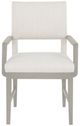 Fairfield® Arie Sheer Dove/White Arm Chair-1