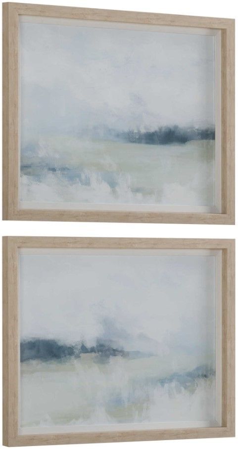 Uttermost® June Vess 2-Piece Breezy Vista Framed Prints Set-4