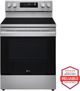 LG 30" Stainless Steel Smart Freestanding Electric Range with Probake Convection and EasyClean®-1