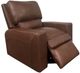 USA Premium Leather Furniture 4800 Almond Power Recliner-0