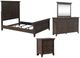 Liberty Furniture Paradise Valley 4-Piece Saddle Brown Queen Size Panel Bedroom Set-0
