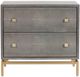 TOV Furniture Pesce Shagreen Nightstand-0