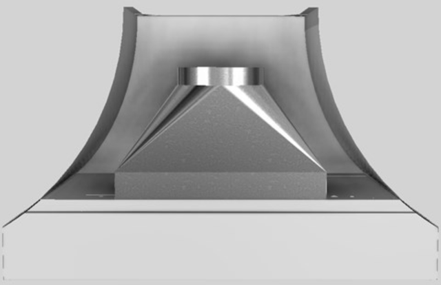 Vent-A-Hood® Designer Series 48" Stainless Steel Wall Mounted Range Hood-3