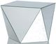 StyleCraft Harlequin Mirrored Pedastal-1