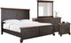Steve Silver Co. Bear Creek 4-Piece Camel/Sabel Queen Bedroom Set-0