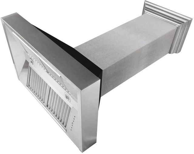 ZLINE 30" Matte Black Outdoor Wall Mounted Range Hood -2