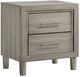 New Classic® Home Furnishings Lennox Gray Nightstand-0