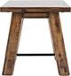 Jofran Inc. Cannon Valley Brown Trestle End Table-2