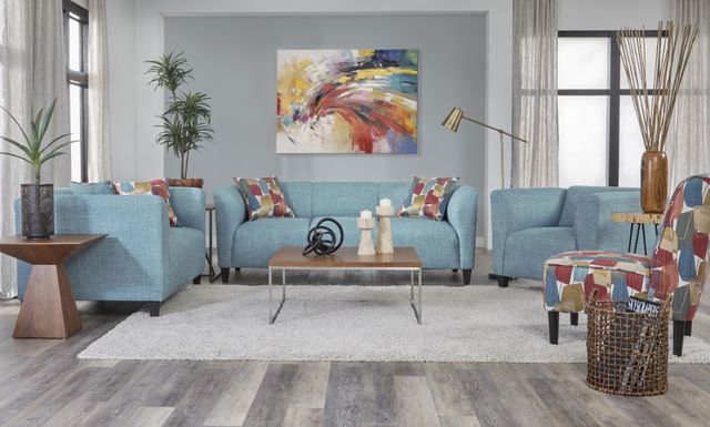 Hughes Furniture® 15200 Bria Celeste Loveseat-2