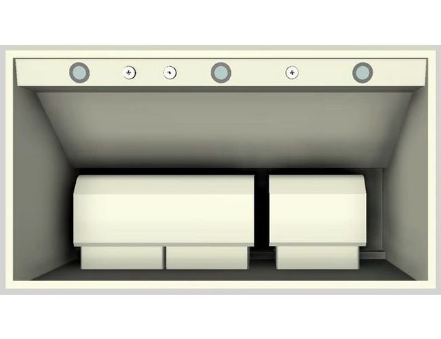 Vent-A-Hood® 42" Biscuit Wall Hood-3