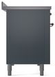 Ilve® Nostalgie II Series 48" Blue Grey Pro Style Induction Range-2