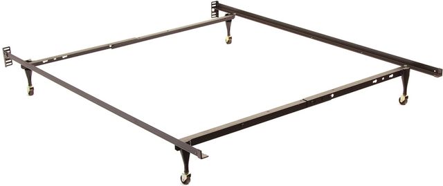 W.Silver Products Classic Twin/Full/Queen Frame with Rollers-0