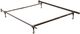 W.Silver Products Classic Twin/Full/Queen Frame with Rollers-0