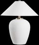 Uttermost® Merriton Matte White Table Lamp-0
