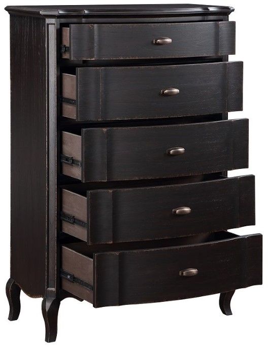 ACME Furniture Chelmsford Antique Black Chest-3