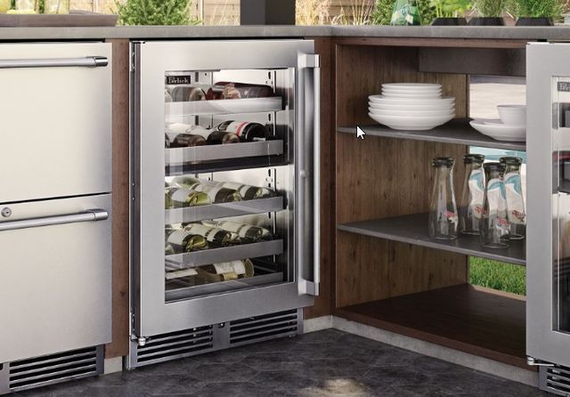 Perlick® Signature Series 24" 5.2 Cu. Ft. Panel Ready Built-In Wine Cooler -1