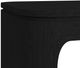 Elements International Rosalie Black End Table-4