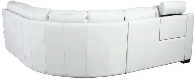 Palliser® Furniture Customizable Flex 5-Piece Right Arm Facing Curved Sectional and Bumper-3